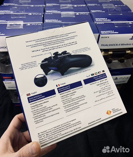 Джойстик геймпад Sony PS4, золото, новый