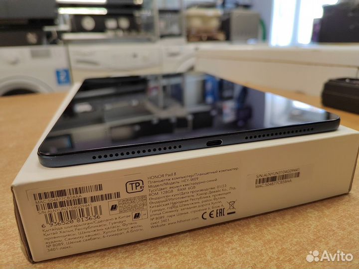 Планшет honor Pad 8 Wi-Fi 128 гб вн