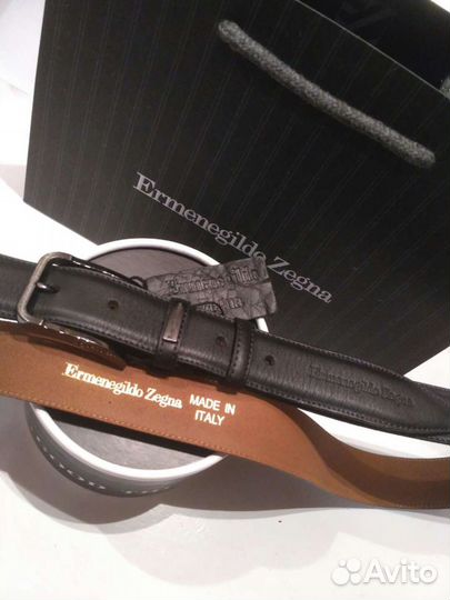 Натуральная Кожа ремень брючный Zegna