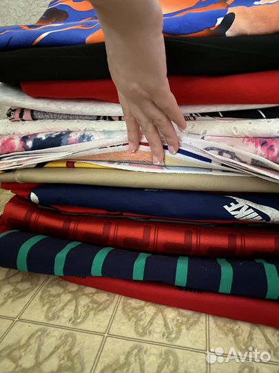 Ткань в отрезах