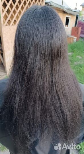 Кератиновое выпрямление волос