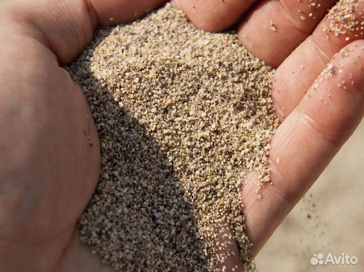 Песок доставка от 1м3