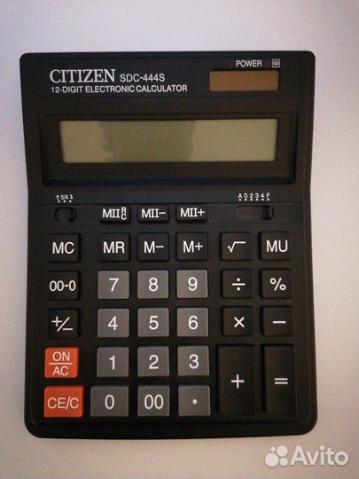 Калькулятор Citizen SDC-444S