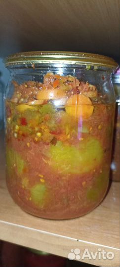 Консервация овощная