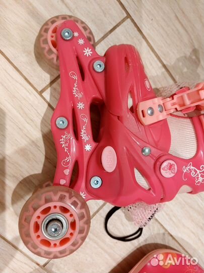 Ролики детские раздвижные