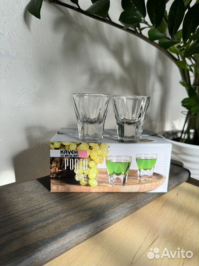 Набор стопок стекло