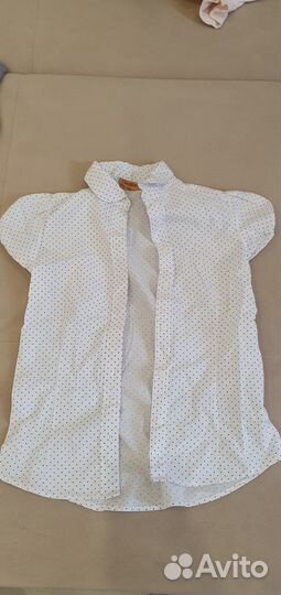 Рубашка в горох chessford 128