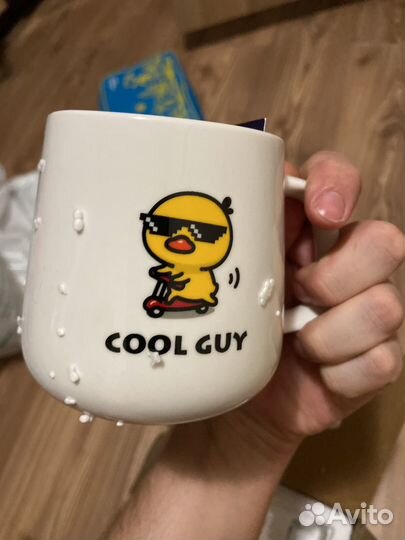 Керамическая кружкас подогревом