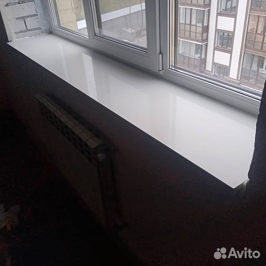 Подоконник из искусственного камня производство