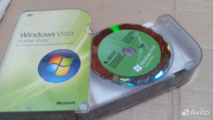 Установочный диск Windows Vista