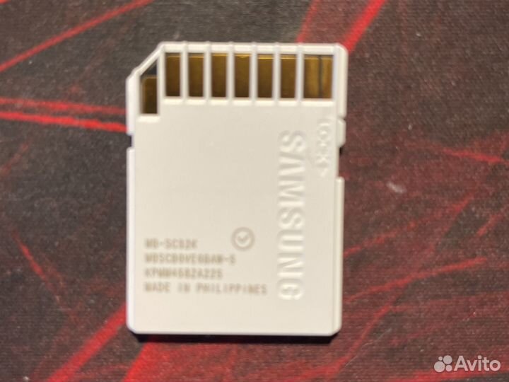 Карта памяти Samsung EVO Plus MB-SC32k 32GB
