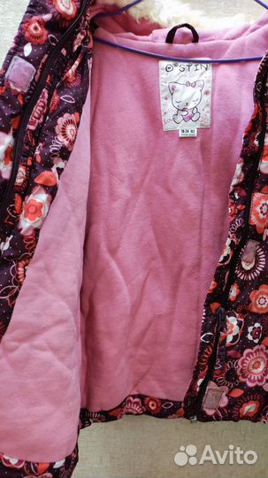 Куртка для девочки 110