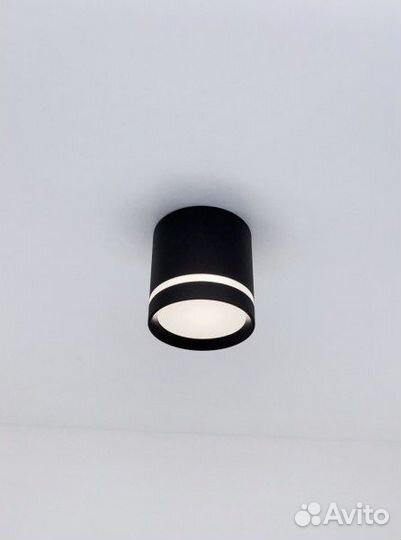 Светильник спот накладной Elegant 10252 черный LED