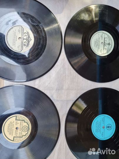 Грампластинки СССР 78об/мин