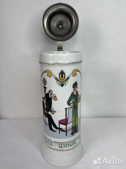 Большая коллекционная пивная кружка