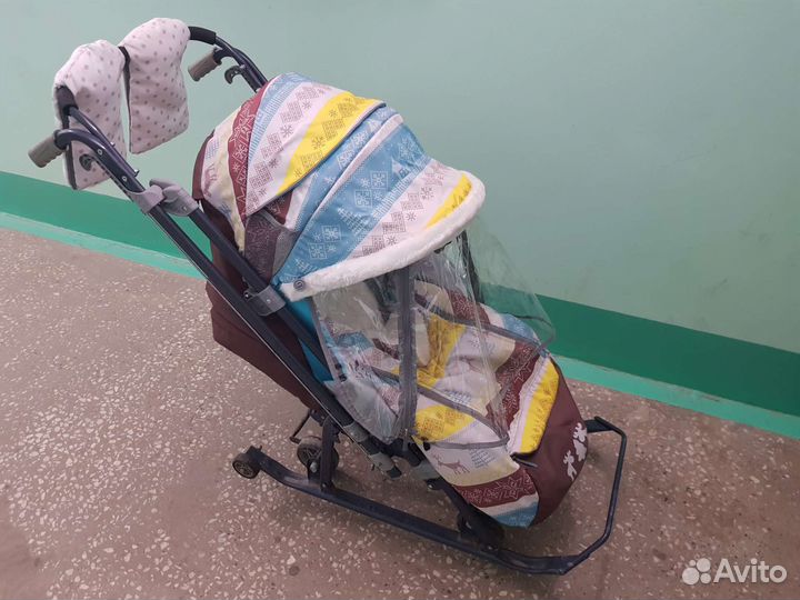 Санки коляска Nika kids