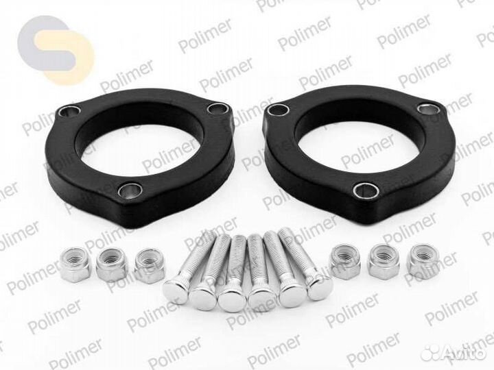 30-15-001/20 - Проставки увеличения клиренса передних стоек dodge - полиуретан 20 мм