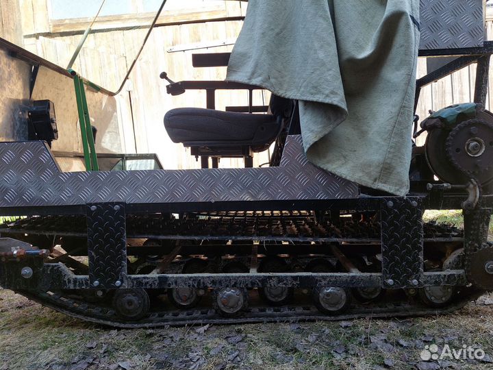 Самодельный снегоход