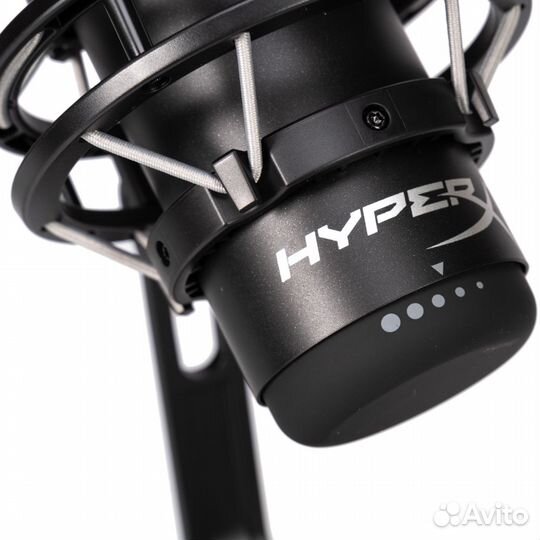Микрофон HyperX QuadCast S USB USB Type-C, черный