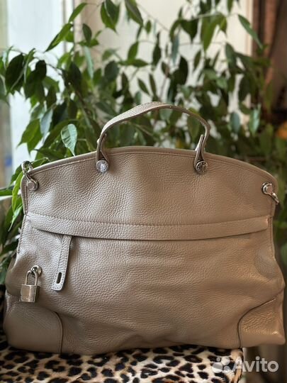 Сумка furla бежевая