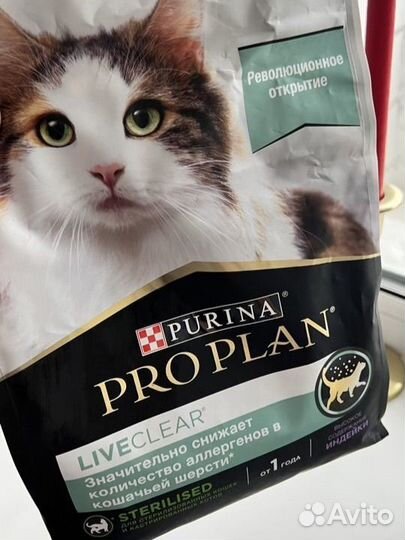 Корм для кошек. Уменьшает аллергию у хозяина