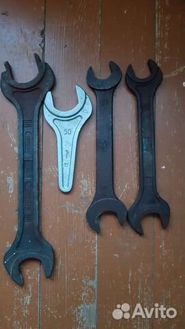 Рожковый (гаечный) ключи СССР, лом строительный