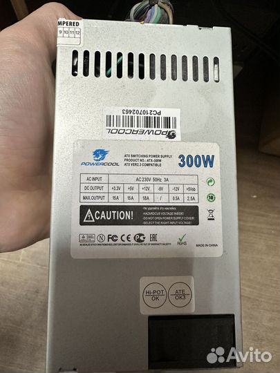 Блок питания для 300W PowerCool ATX-300W Flex
