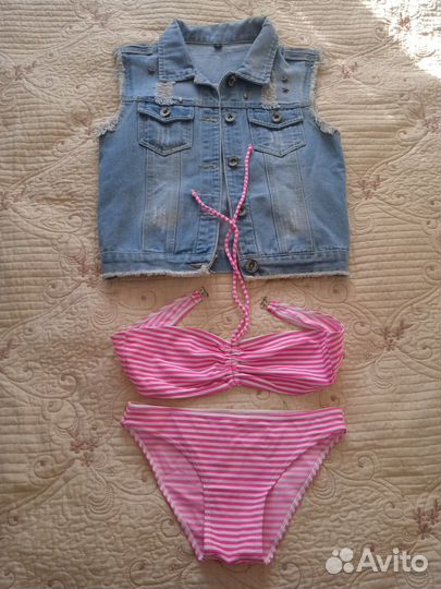 Вещи пакетом на девочку, р158-164