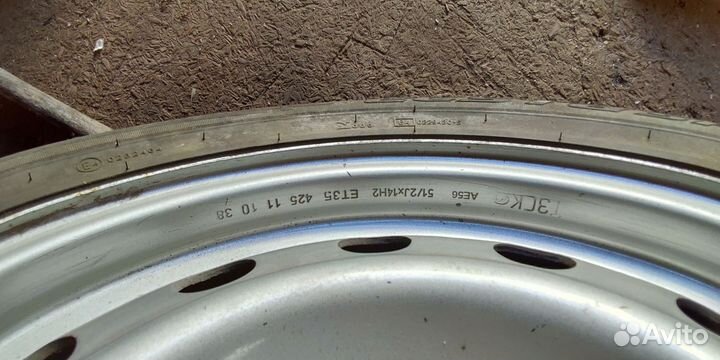 Стальные диски r14