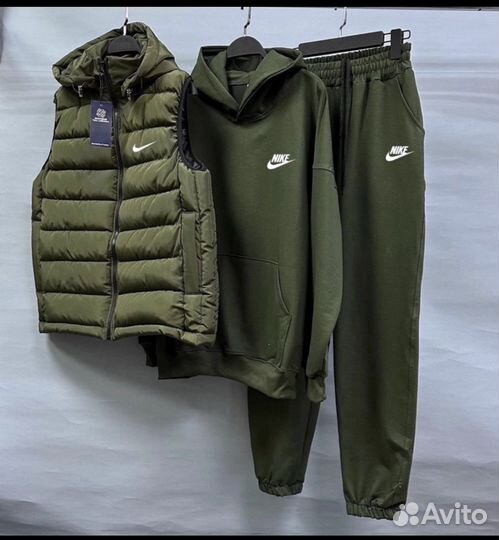 Мужской спортивный костюм Nike тройка