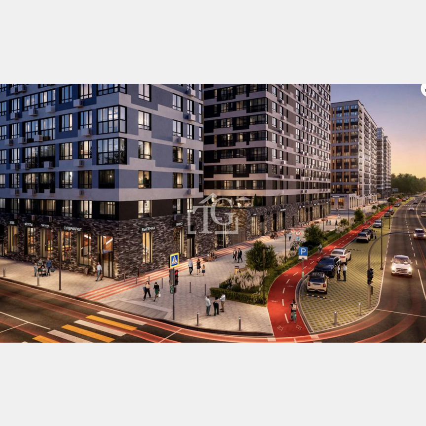 Своб. планировка, 58,3 м², 9/15 эт.