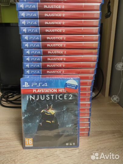 Оригинальная игра injustice 2 пс 4/пс 5