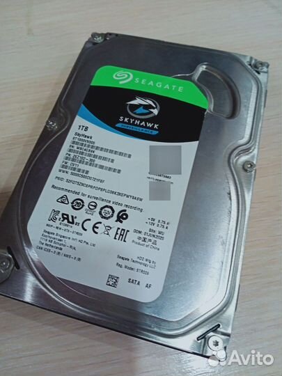 Жесткий диск Seagate SkyHawk 1 TB