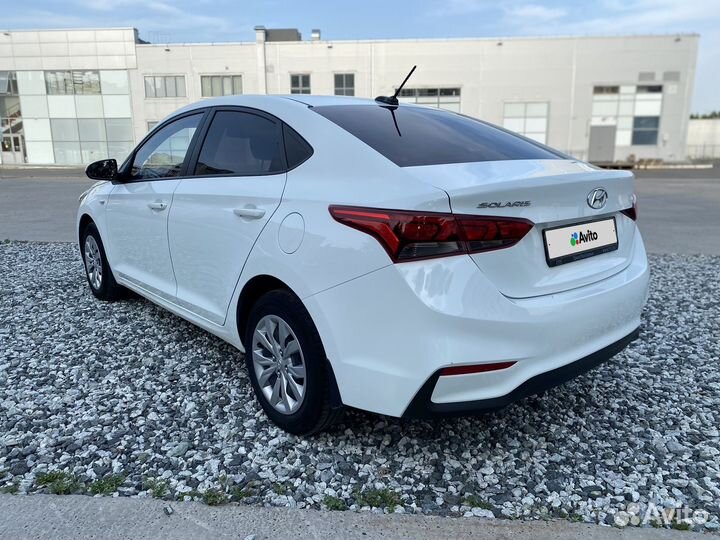 Hyundai Solaris 1.4 AT, 2018, 36 921 км