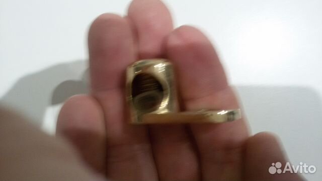 Клемма позолоченная