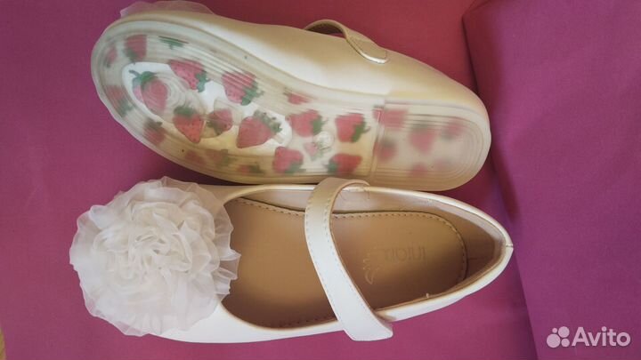 Туфли для девочки праздничные 31 размер
