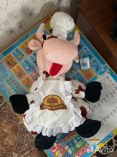 Мягкая игрушка корова для конфет