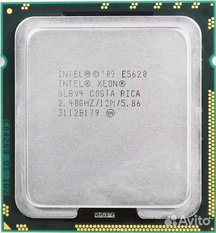 Два Процессора Xeon 5620