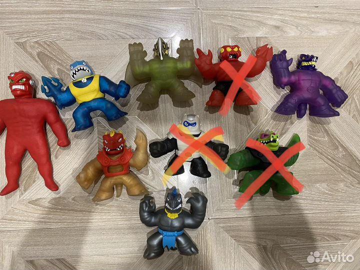 Игрушки герои гуджитсу