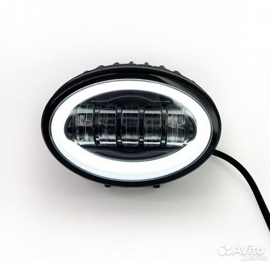 Противотуманные фары универсальные 80w с дхо