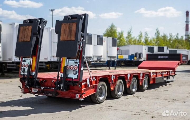 Полуприцеп трал (тяжеловоз) Sinan Trailer ST4FLF, 2023
