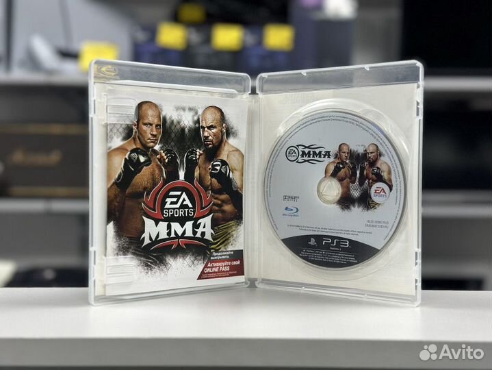 Диск PS3 MMA