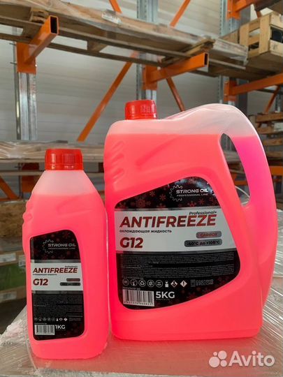 Антифриз strong OIL antifreeze G12 Carbox RED