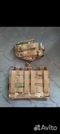 Штурмовой подсумок под 3 магазина ак и М серии