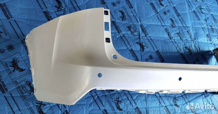 Задний бампер Lexus NX верхняя часть 2014-2019