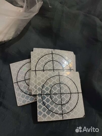 Марки светоотражающие геодезические 40*40