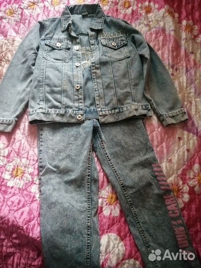 Джинсы и джинсовка