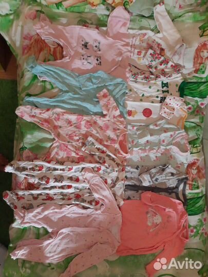 Огромный пакет вещей для девочки до 3 месяцев
