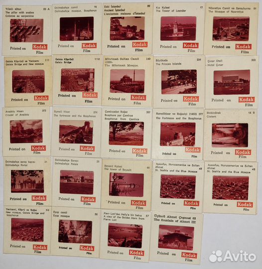 Диапозитивы Европа, Африка, Азия