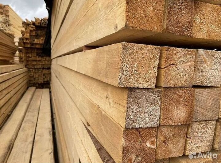 Брус обрезной 100х150х6000